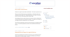 Desktop Screenshot of blog.ivocalize.com