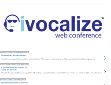 Tablet Screenshot of blog.ivocalize.com